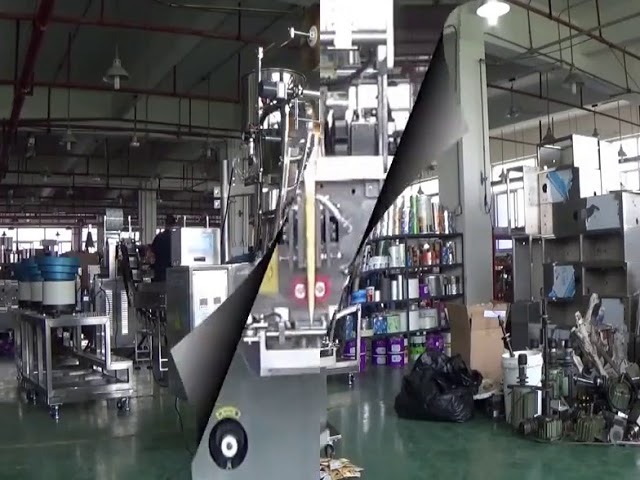 Avtomatik vertikal saksafli guruch pishiriqlar to'plami qadoqlash mashinasi